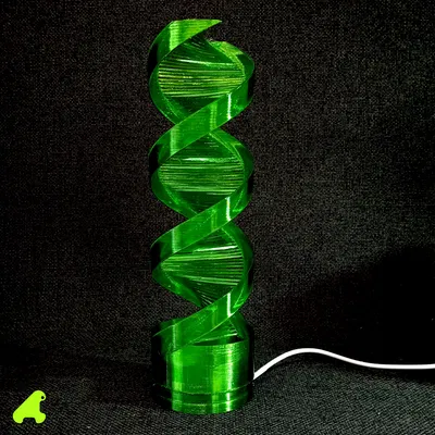 Spiral phát sáng – Trang trí nội thất kèm kit đèn LED