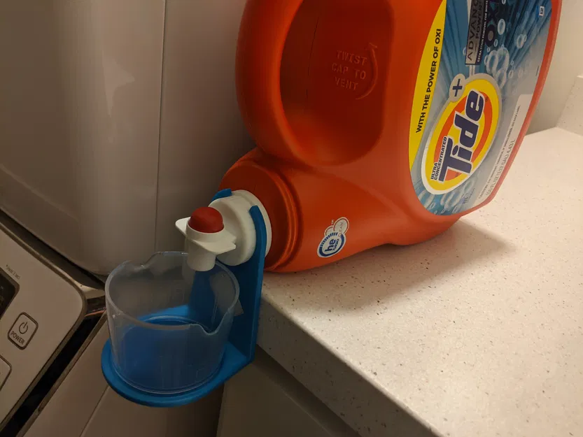 Giá đỡ cốc cho vòi nước giặt (Parametric) - Image 2