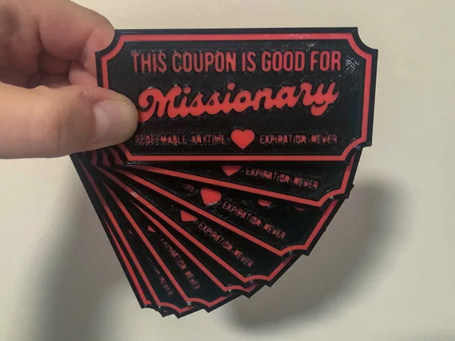 Naughty Coupons - Hơn 25 biến thể khác nhau - Image 1