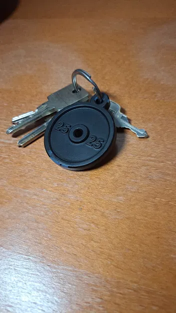 Móc khóa tạ gym - Image 1