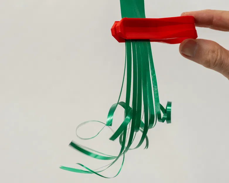 Dụng cụ xé sợi & uốn xoăn ruy băng (Ribbon Shredder and Curler) - Image 3