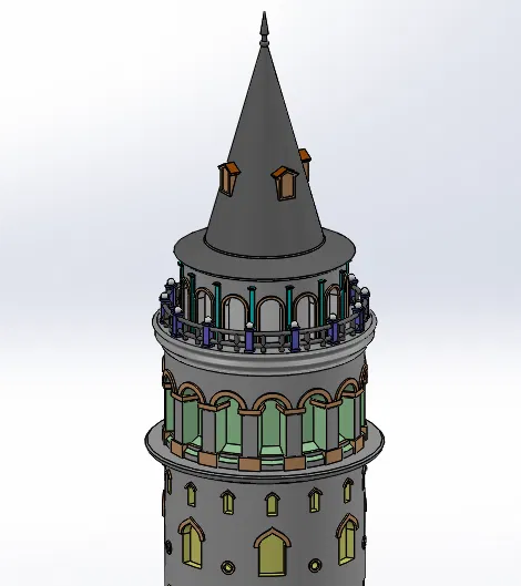 Tháp Galata ở Istanbul (Galata Tower of Istanbul) - Image 17