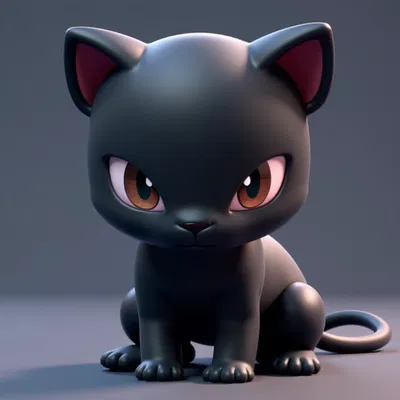 Mèo Báo Dễ Thương (Cute Panther Cat)