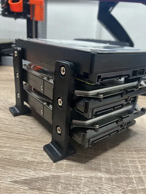 Giá đỡ HDD xếp chồng 3/4 tầng (TPU) chống rung - Image 2