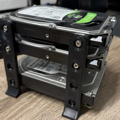 Giá đỡ HDD xếp chồng 3/4 tầng (TPU) chống rung