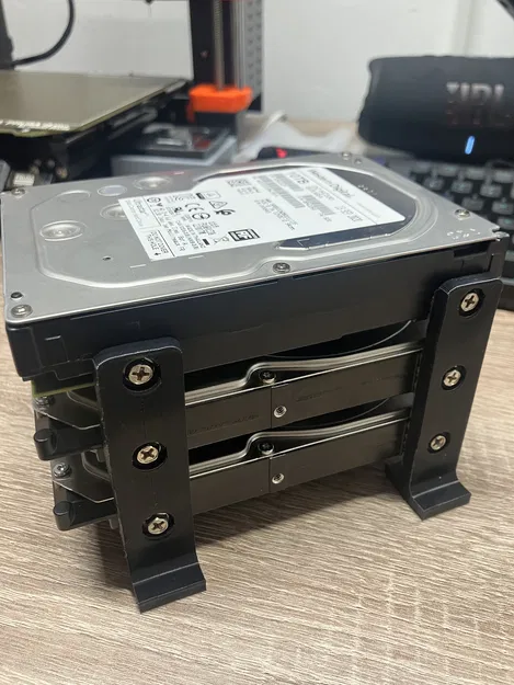 Giá đỡ HDD xếp chồng 3/4 tầng (TPU) chống rung - Image 4