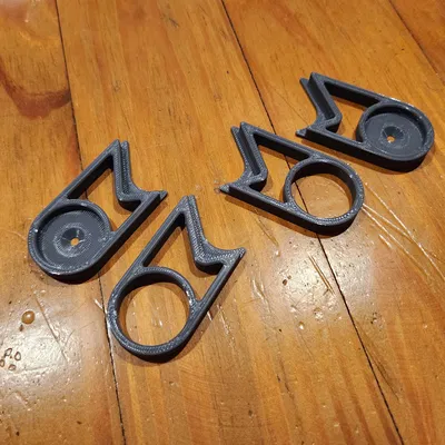 Chân căn chỉnh honeycomb Creality Falcon 2 500x500 có góc cao su