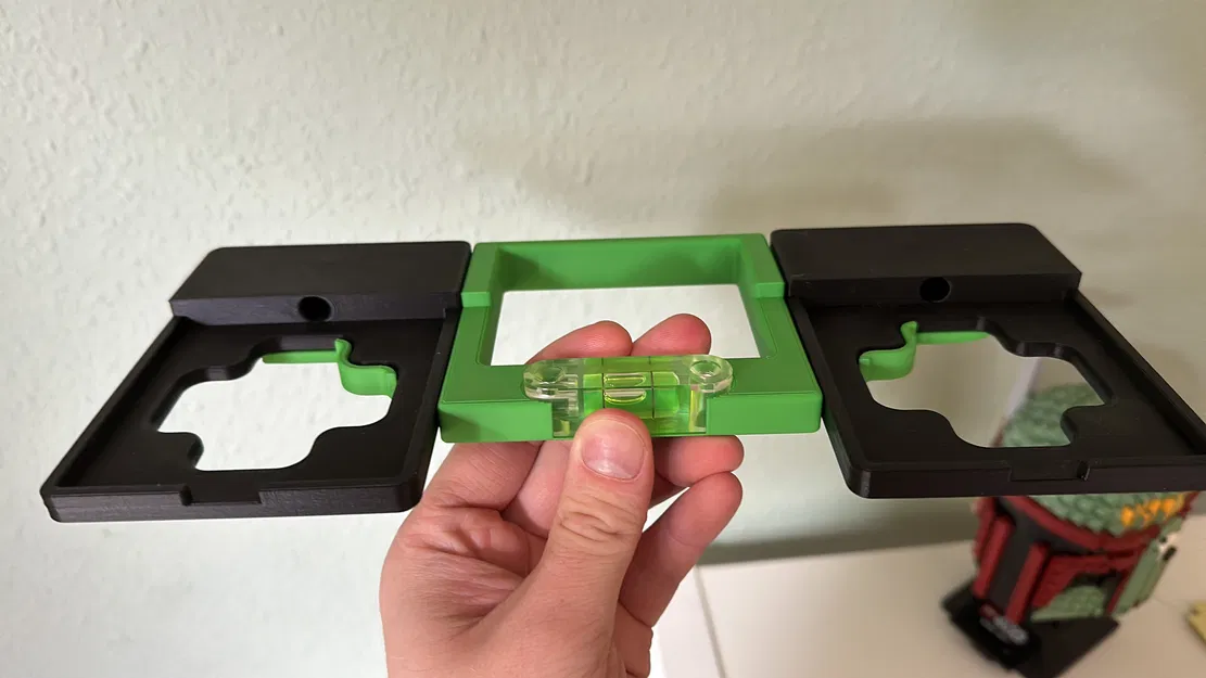 Bộ mount treo tường/Skadis cho LEGO Star Wars Helmets, kèm đồ canh lắp - Image 4