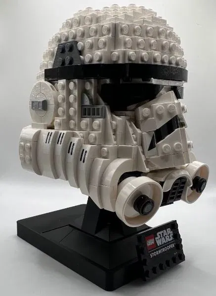 Bộ mount treo tường/Skadis cho LEGO Star Wars Helmets, kèm đồ canh lắp - Image 6