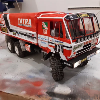 RC Tatra Dakar 6x6, 1986 – Mô hình RC tỉ lệ 1:12