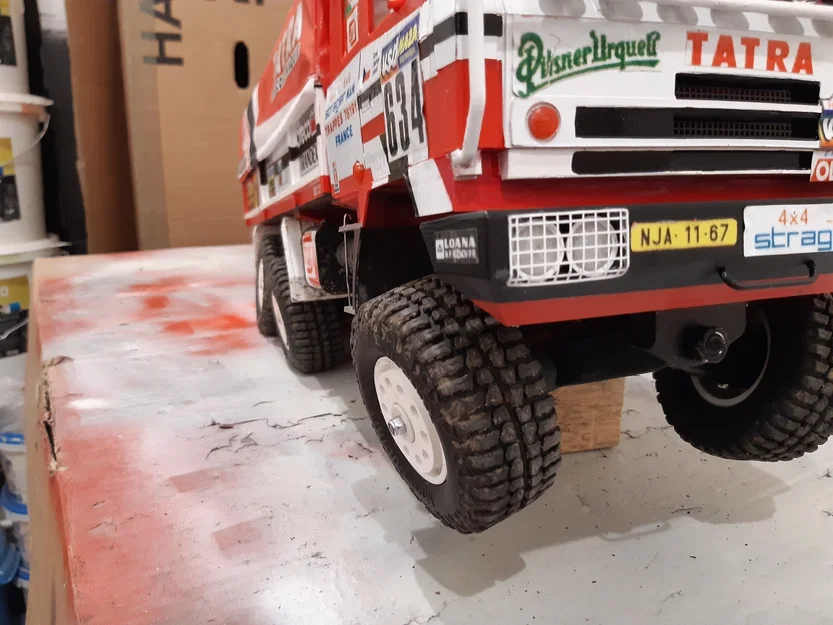 RC Tatra Dakar 6x6, 1986 – Mô hình RC tỉ lệ 1:12 - Image 16