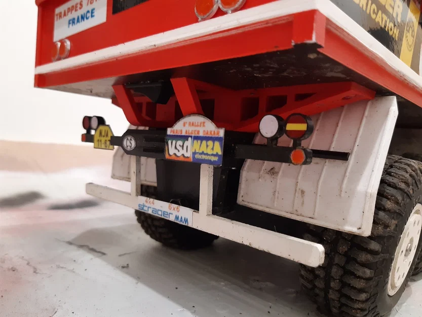 RC Tatra Dakar 6x6, 1986 – Mô hình RC tỉ lệ 1:12 - Image 18