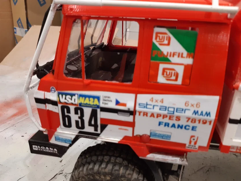 RC Tatra Dakar 6x6, 1986 – Mô hình RC tỉ lệ 1:12 - Image 19