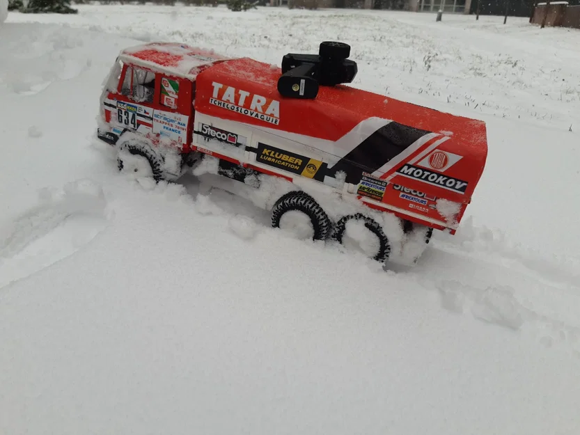 RC Tatra Dakar 6x6, 1986 – Mô hình RC tỉ lệ 1:12 - Image 27