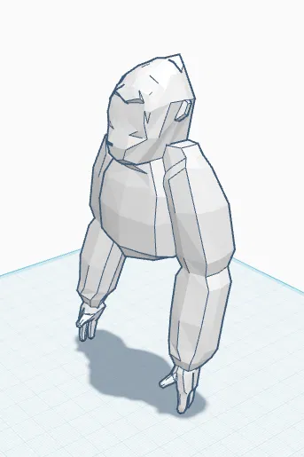 Mẫu Gorilla Tag (No Supports) – Plush Gorilla Tag miễn phí - Image 1