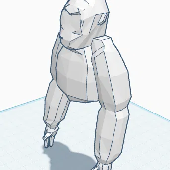 Mẫu Gorilla Tag (No Supports) – Plush Gorilla Tag miễn phí