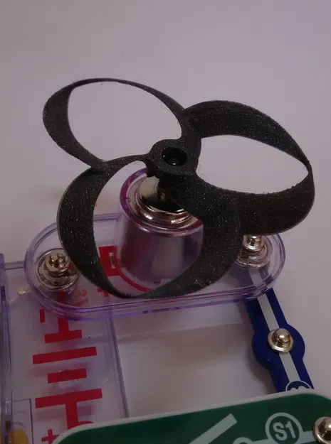 Model 3D cánh quạt thay thế cho motor bộ Boffin 100–750 - Image 2