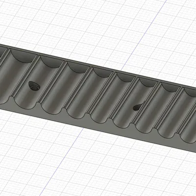 Khay deep socket 1/4" cho Toolgrid