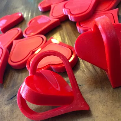 Spinning Heart – Trái tim xoay (print-in-place)