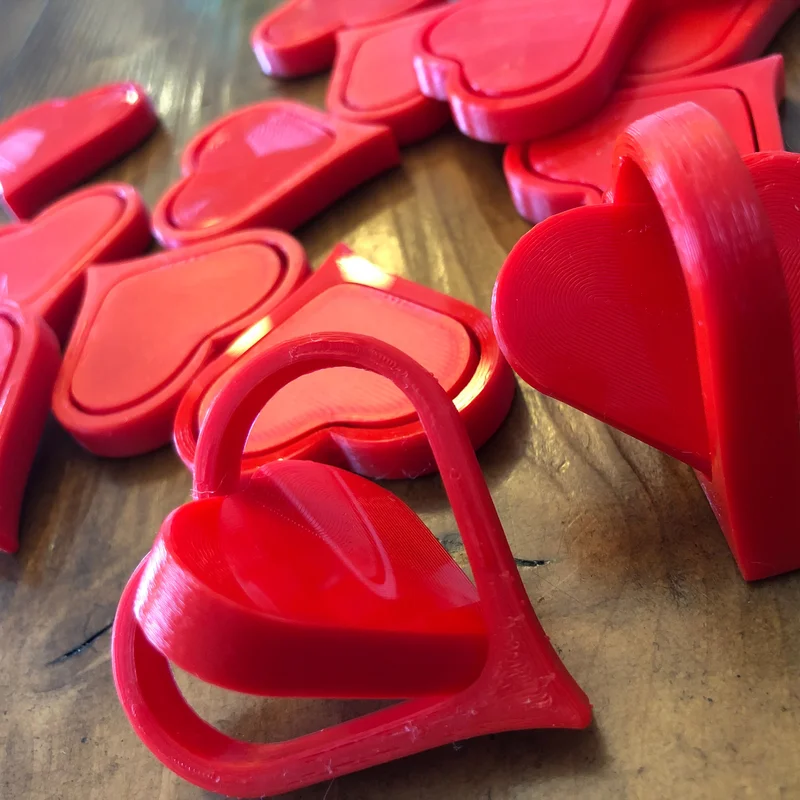 Spinning Heart – Trái tim xoay (print-in-place)