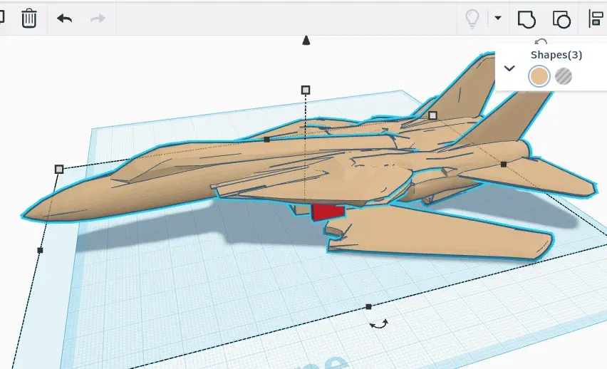 F-14 (cánh cụp xoè, có móc hãm) - Image 1