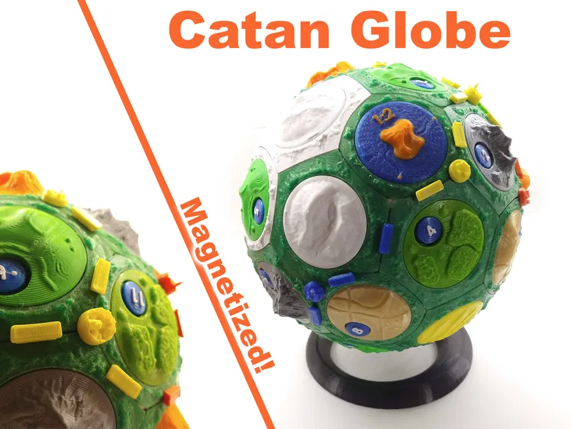 Settlers of Catan - Globe Edition - Magnetized (Bản Quả Cầu Gắn Nam Châm) - Image 1
