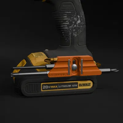 Giá treo mũi khoan/impact driver universal cho máy cordless (Milwaukee/Makita/DeWalt...)