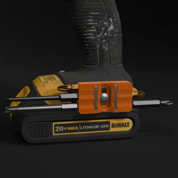 Giá treo mũi khoan/impact driver universal cho máy cordless (Milwaukee/Makita/DeWalt...) - Image 3