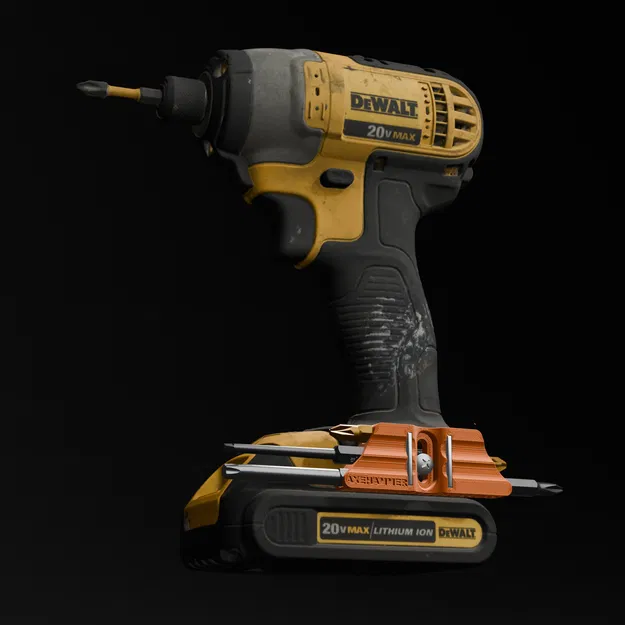 Giá treo mũi khoan/impact driver universal cho máy cordless (Milwaukee/Makita/DeWalt...) - Image 5