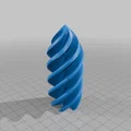 Rocket Spiral Passthrough Fidget – Đồ chơi fidget xoắn hình tên lửa - Thumbnail 3