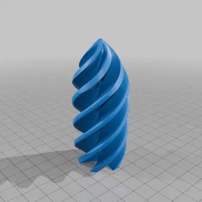 Rocket Spiral Passthrough Fidget – Đồ chơi fidget xoắn hình tên lửa