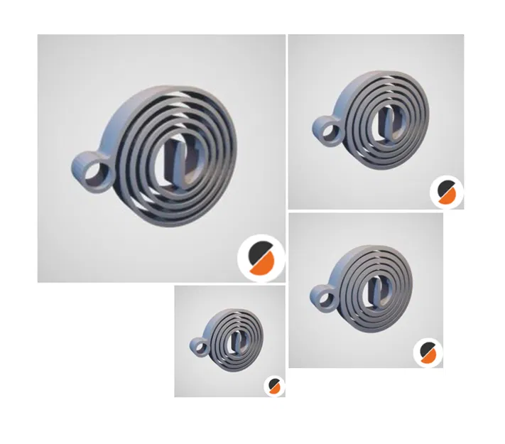 Spring – Lò xo xoắn (Torsion Spring) - Image 1