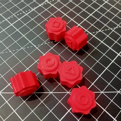 Gonggi – Xúc xắc in 3D thiết kế 2 phần tuỳ chỉnh trọng lượng