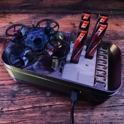 Hộp BetaFPV Air65 kèm sạc và pin 300mAh