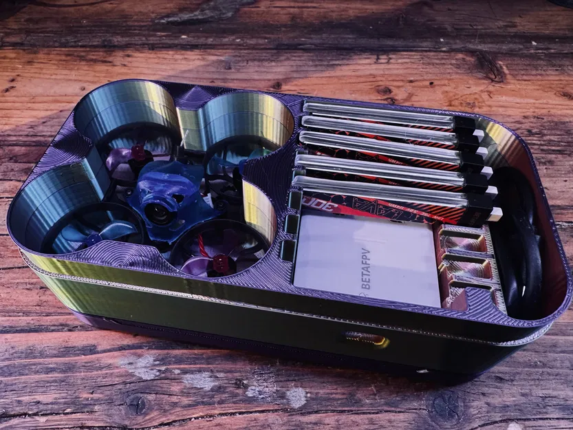 Hộp BetaFPV Air65 kèm sạc và pin 300mAh - Image 2