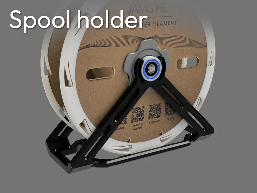 Giá đỡ cuộn filament dạng mô-đun (Modular spool holder/stand) - Image 1