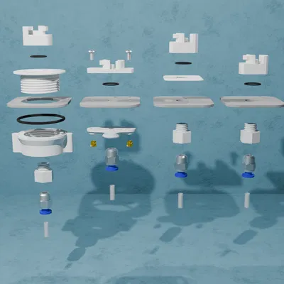 Cổng truy cập filament cho Drybox dùng hệ UBBI