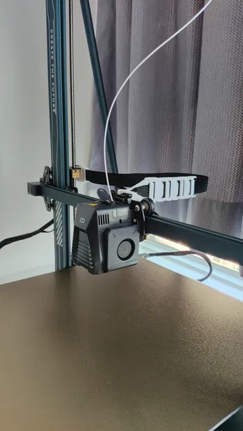 Ngàm gắn cable chain đầu in cho Neptune 4 Max - Image 1