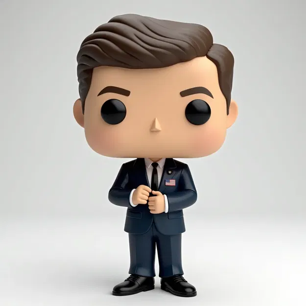 John F. Kennedy – Tổng thống thứ 35 Hoa Kỳ (Phong cách Funko) - Image 1