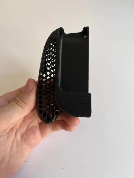 Tay Cầm Nintendo Switch Portable Comfort Grip Honeycomb Shell Có Nút Khóa - Image 1