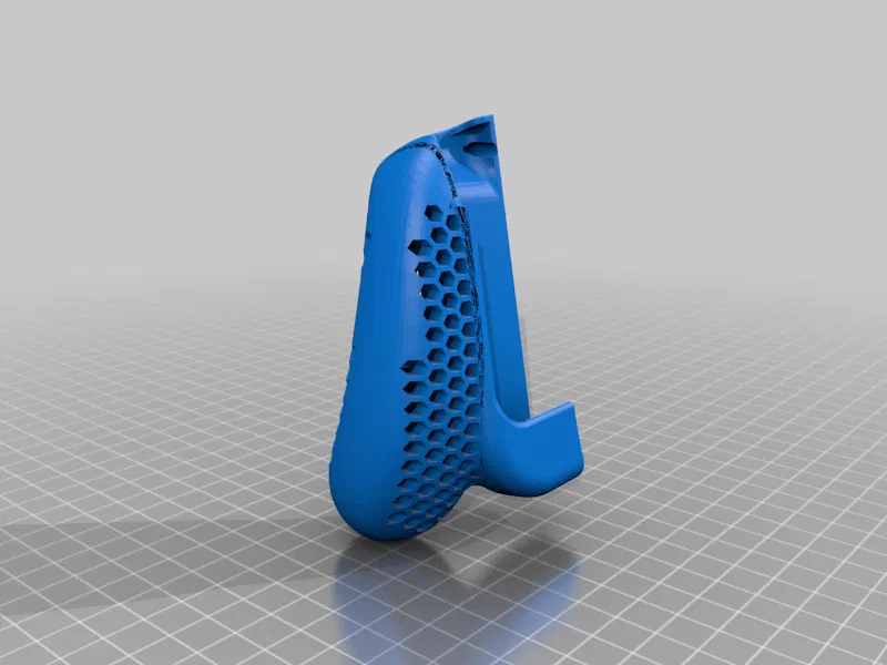 Tay Cầm Nintendo Switch Portable Comfort Grip Honeycomb Shell Có Nút Khóa - Image 11