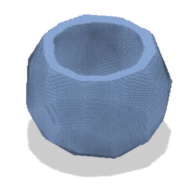 Chậu trồng cây Elegant Voxelized Planters - Image 3