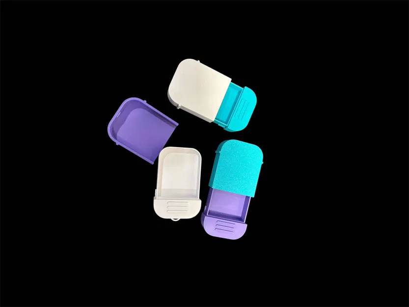 Hộp đựng thuốc nhỏ bỏ túi (Small Pocket pill carrying case) - Image 1