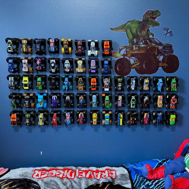 Móc treo tường xe Hot Wheels Monster Truck - Image 1