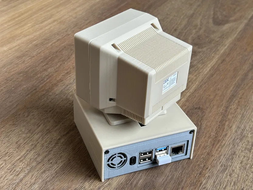 Vỏ Raspberry Pi kiểu Retro Desktop PC V2 - Image 3