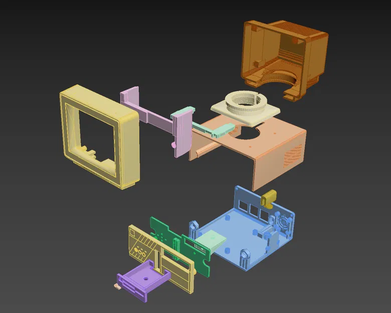 Vỏ Raspberry Pi kiểu Retro Desktop PC V2 - Image 6