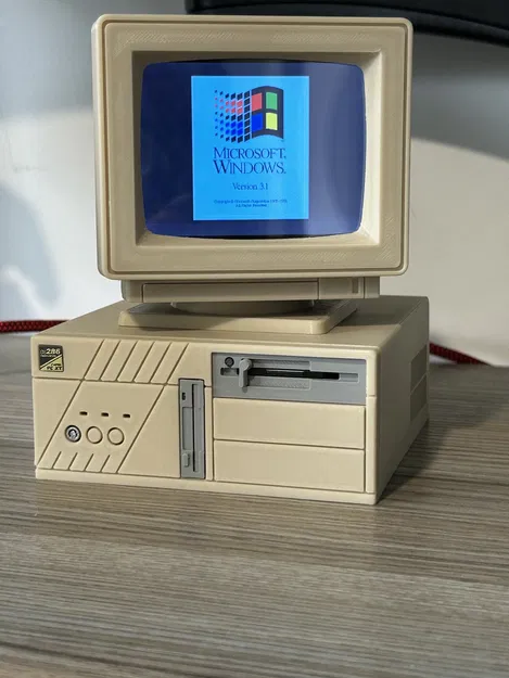 Vỏ Raspberry Pi kiểu Retro Desktop PC V2 - Image 7