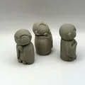 Ba Tượng Chú Tiểu (Three Monk Figurines) - Thumbnail 3
