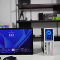 Vỏ 3D cho Lenovo M90q Gen1 + MSI RTX 3050 LP, LCD 3.5" - Thumbnail 1
