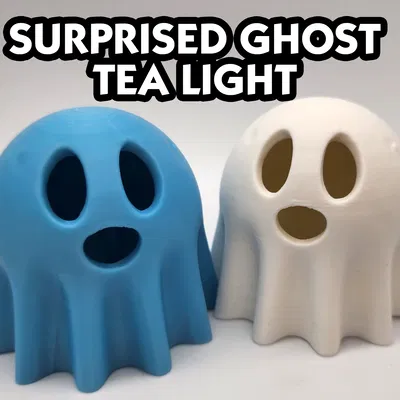 Chụp Nến Tea Light Ma Ngạc Nhiên